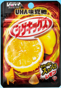 UHA味覚糖　シゲキックス　レモン